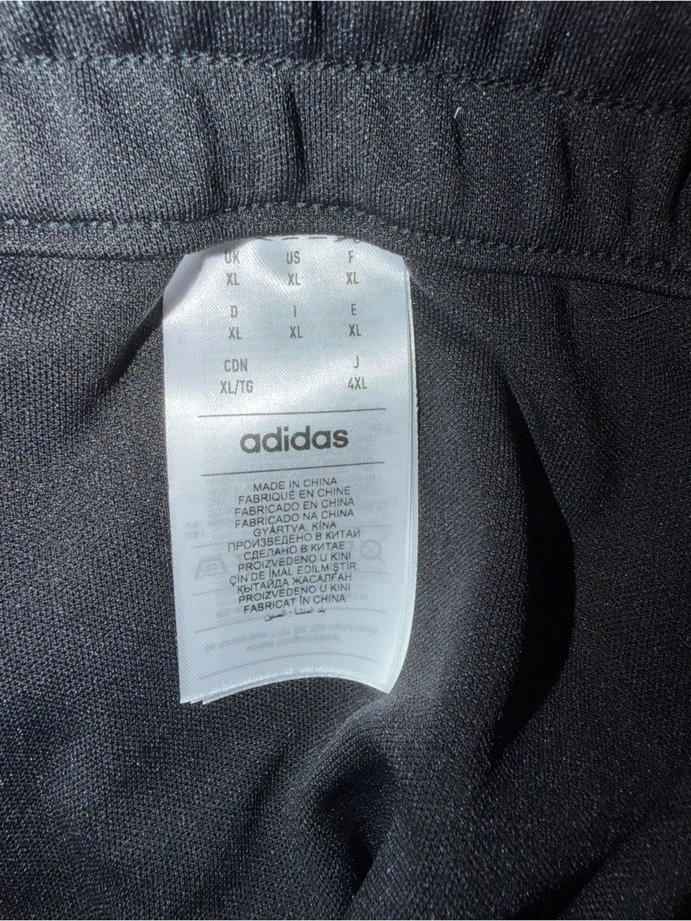 Adidas x Fear of God Athletics Basketball Pants - Black Style IM5316 Size XL NWT